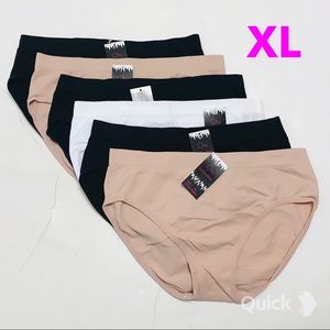 NWT 6 pcs Soft Seamless Sport Panties